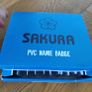 Sakura PVC Name Badges Dual Pin Clip. 2 Boxes Available. 8e each or two for 13e Image 3