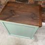 Solid Mexican pine bedside locker / table Image 9