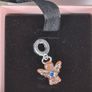Pandora Sterling Silver Gingerbread Angel Dangle Charm 794247C01 NIB Image 2