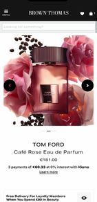 Tom Ford Cafe Rose 100ml Niche Parfum