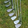 Taylormade rac  irons 3-5-7-8-9-pw-sw golf pride and taylormade grips  In excellent condition Image 2