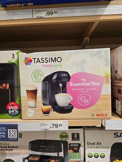 TASSIMO Happy Coffee Maker + Coffee Pods