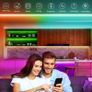 LED Strip Lights 30m (2 Rolls of 15m) Ultra-Long LED Lights Strip Music Sync, App Control with Remote, LED RGB Tape Lights LED Lights for Bedroom [Energy Class A++] Image 2