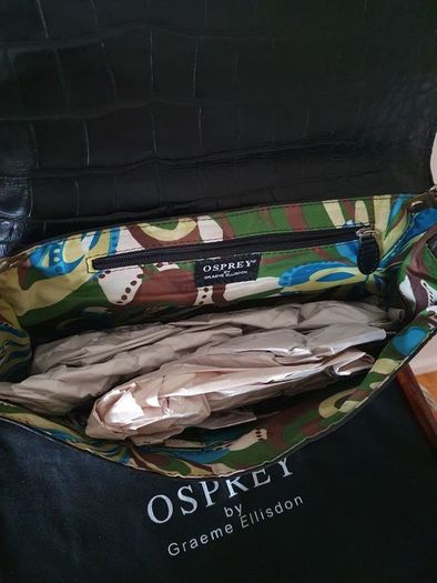 handbag osprey oversized clutch limited edition