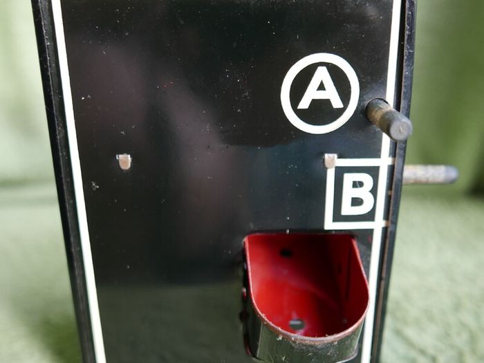 Vintage A B Coin Box