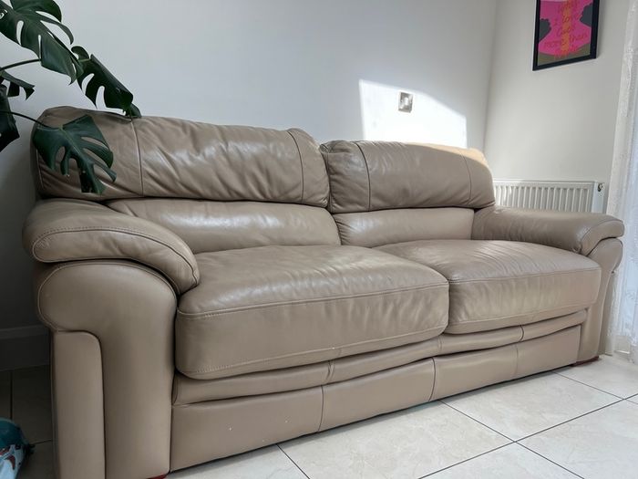 leather sofa free