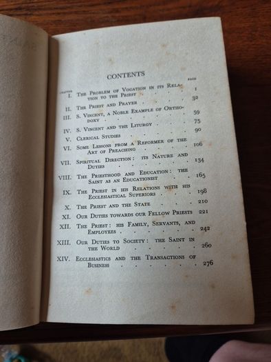 Vintage 1932 Saint Vincent De Paul. A Guide for Priests. Religious.