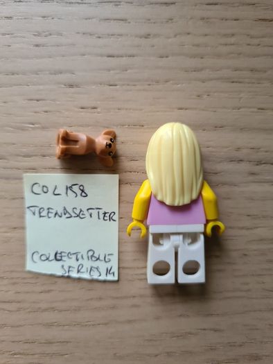 lego col158 trendsetter, collectible series 14