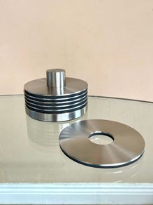 Zack Sotto Stainless Steel Coasters, German Design