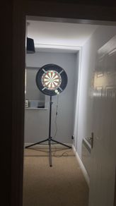 Blade 6 Dartboard, stand, surround and light