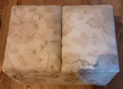 vintage sewing box and contents