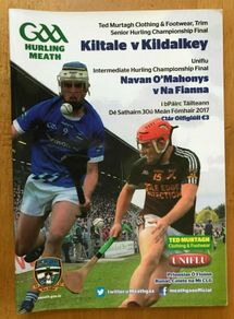 2017 Kiltale v Kildalkey - GAA Meath Senior Hurling Club Final Programme