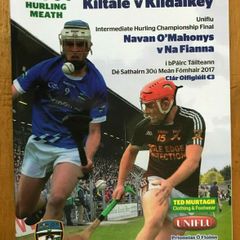 2017 Kiltale v Kildalkey - GAA Meath Senior Hurling Club Final Programme