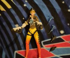 OVERWATCH Ultimates Tracer 6" Action Figure Hasbro Loose