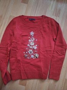 Christmas Jumper/Mark and Spencer Ladies Christmas Jumper .. Size: Small