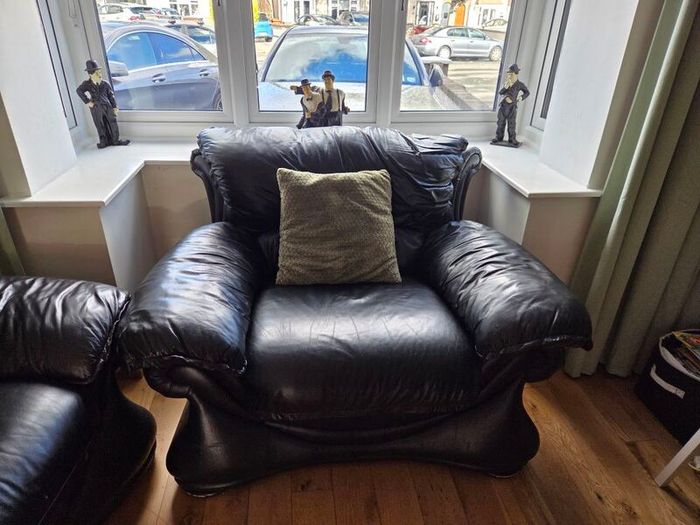 leather couch