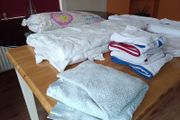 Baby bundle ( blankets, duvet, pillow, changing mat covers)