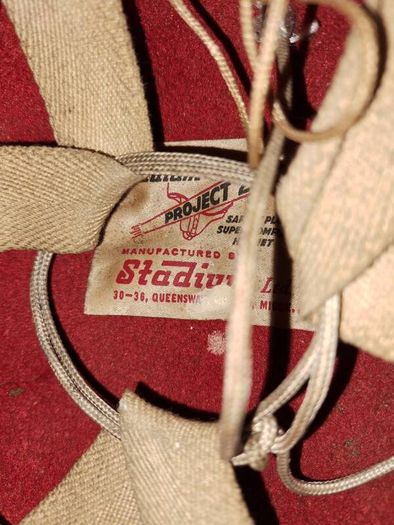 Vintage Stadium Motorcycle Helmet