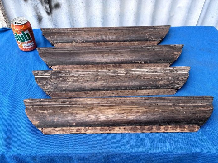 Old oak timber