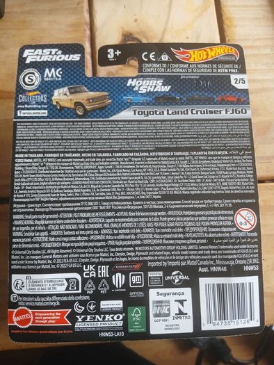 Hot Wheels 1/64 Fast & Furious Series 2023, Toyota Land Cruiser FJ60 #2/5