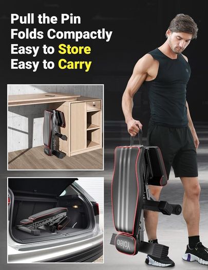 YOLEO Adjustable Weight Bench