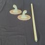 Hadida floral soap dish and towel rail bone china Image 9