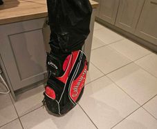 Set of golf clubs