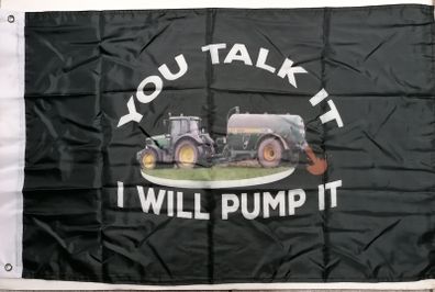 John Deere tractor Novelty flag 3ft x 2ft.