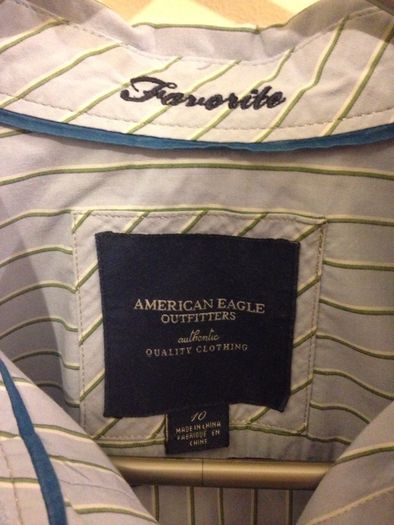 American Eagle Outfitters pin striped shirt