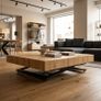 SANNA 2-in-1 Transforming Table | Height-Adjustable & Extendable Coffee to Dining Table Image 8
