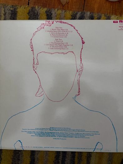 David Bowie. Vinyl lp Irish pressing