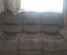 2 x 3 seater Recliner Sofas