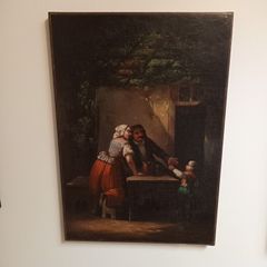 Old Master Painting Oil on Canvas