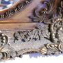 Vintage Ornate Gold Framed Mirror , Big ,Heavy and Thick 45" x 35" (Thickness 4") Image 4