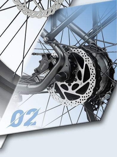 BURCHDA RX20 All-terrain Fat Tire Electric Bike