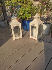Lanterns + Candles X2