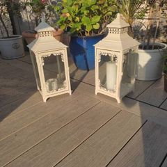Lanterns + Candles X2