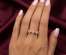 Clover Detail Ring