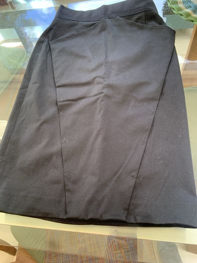 GianFERRE designer black skirt