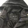 Man's Black F&F light Jacket with hood. Size Medium Image 3