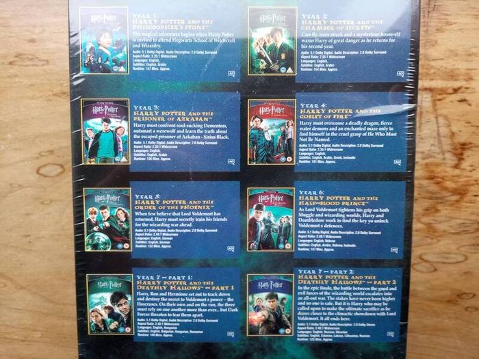Sealed Harry Potter The Complete 8-Film Collection Brand New