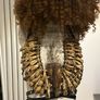 1 Museum Piece Buffalo Teeth Tribal Bib Necklace Rare Necklace Chest Piece Image 6