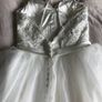 Wedding Dress: A-Line Ivory with Spaghetti Straps Image 6