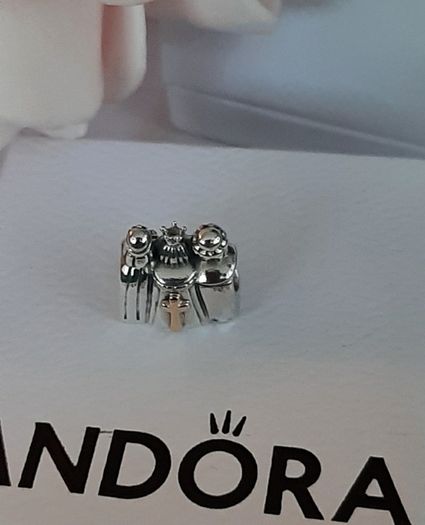New genuine 14k/silver pandora charm