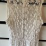 Massimo Dutti off white cotton dress Image 5