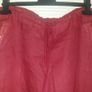 BNWT Fashion Made in Italy linen red sequin straight leg trousers size XXL UK16 EU44 Postage included Image 2
