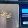 9ct gold stud earrings 4.35g Image 7