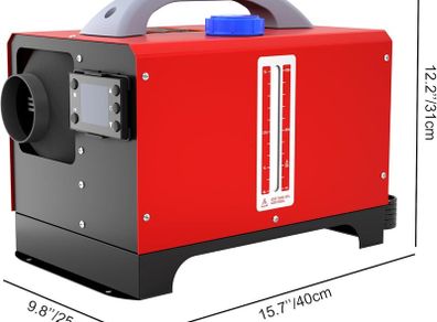 12 V 8 kW Diesel Heater, Remote, LCD