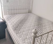 Brand new double bed & mattress 4x6