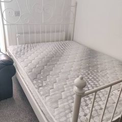 Brand new double bed & mattress 4x6